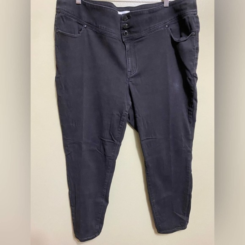Lane Bryant Black Wash Jeans Size 22
